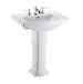 Toto - LPT780.8#01 - Complete Pedestal Bathroom Sinks