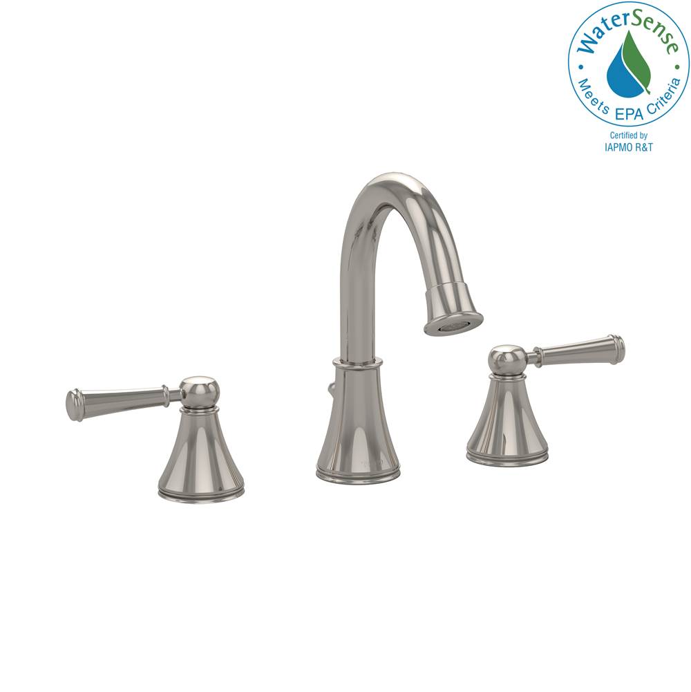 SPS Companies, Inc.TOTOToto® Vivian Alta® Two Handle Widespread 1.5 Gpm Bathroom Sink Faucet, Polished Nickel