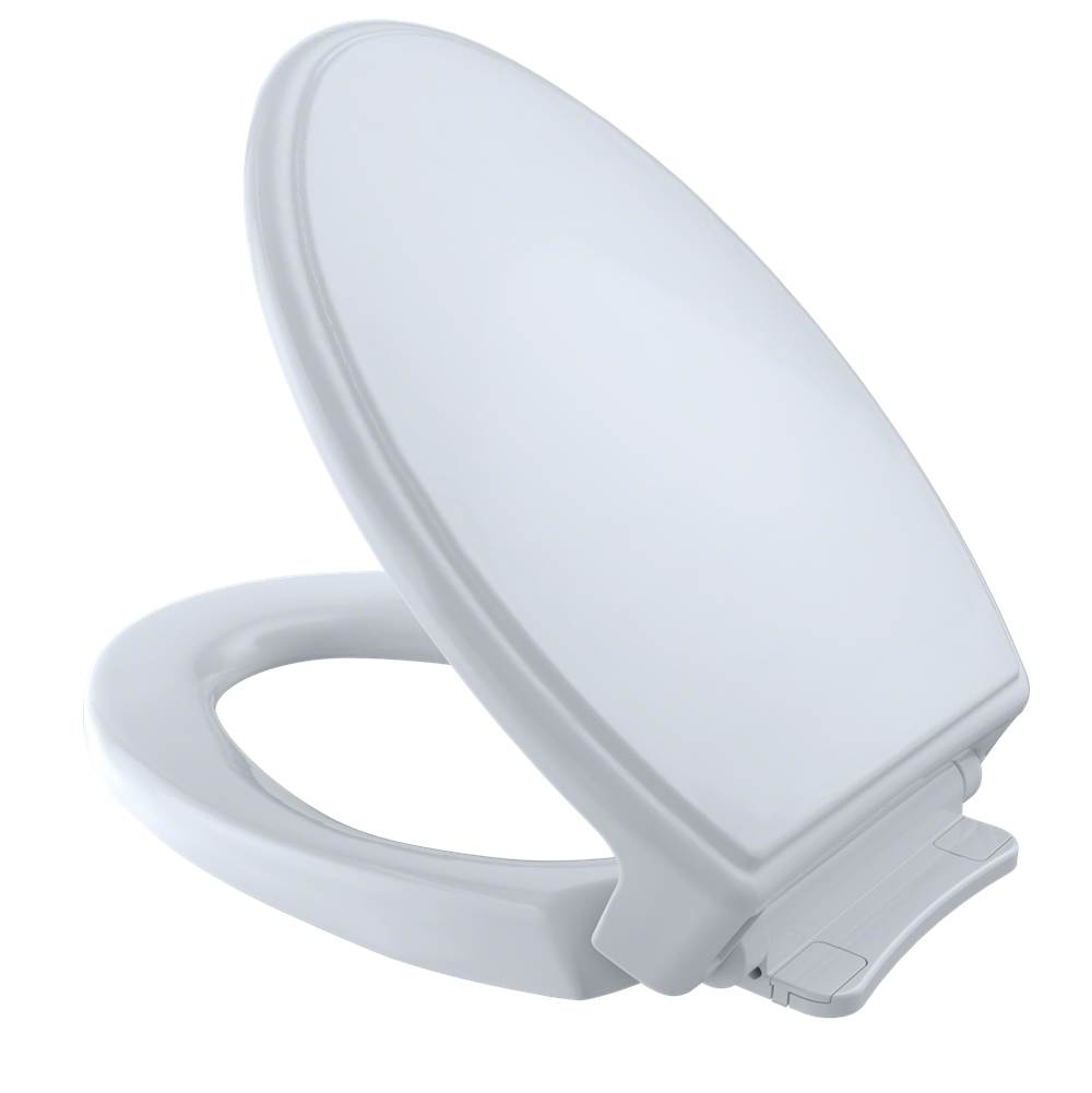 SPS Companies, Inc.TOTOToto® Traditional Softclose® Non Slamming, Slow Close Elongated Toilet Seat And Lid, Cotton White