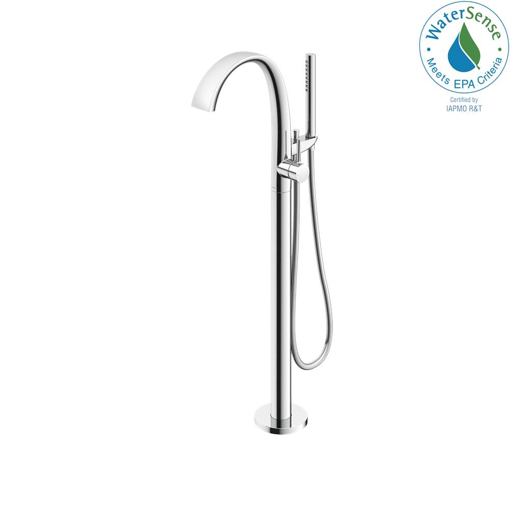 SPS Companies, Inc.TOTOToto® Zn Single-Handle Freestanding Tub Filler Faucet With 1.75 Gpm Handshower, Polished Chrome