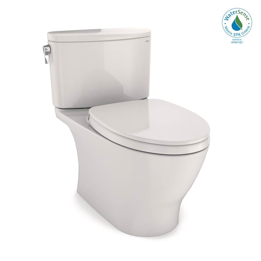 SPS Companies, Inc.TOTOToto® Nexus® Two-Piece Elongated 1.28 Gpf Universal Height Toilet With Cefiontect® And Ss124 Softclose Seat, Washlet®+ Ready, Colonial White
