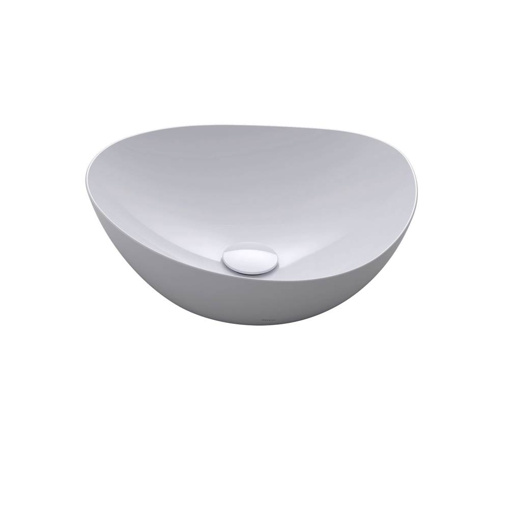 SPS Companies, Inc.TOTOToto® Kiwami® Asymmetrical Vessel Bathroom Sink With Cefitontect®, Clean Matte