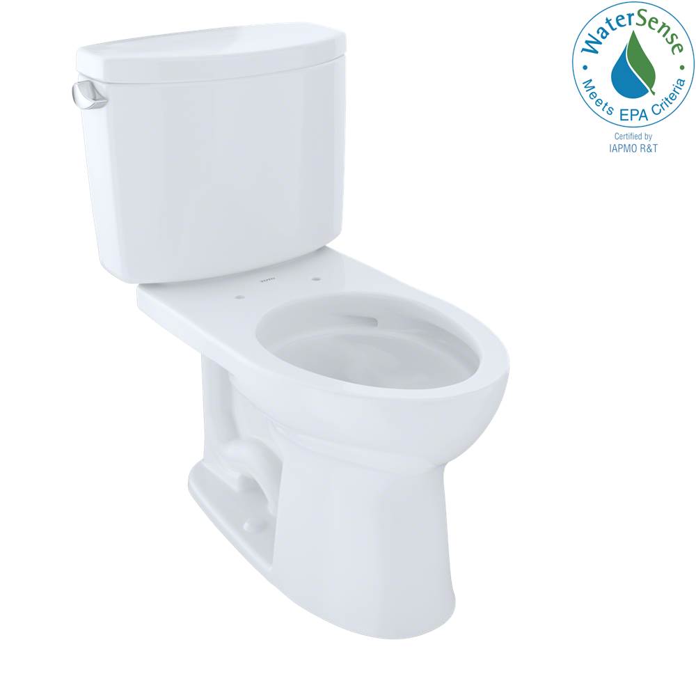 SPS Companies, Inc.TOTOToto® Drake® II Two-Piece Elongated 1.28 Gpf Universal Height Toilet With Cefiontect, Cotton White