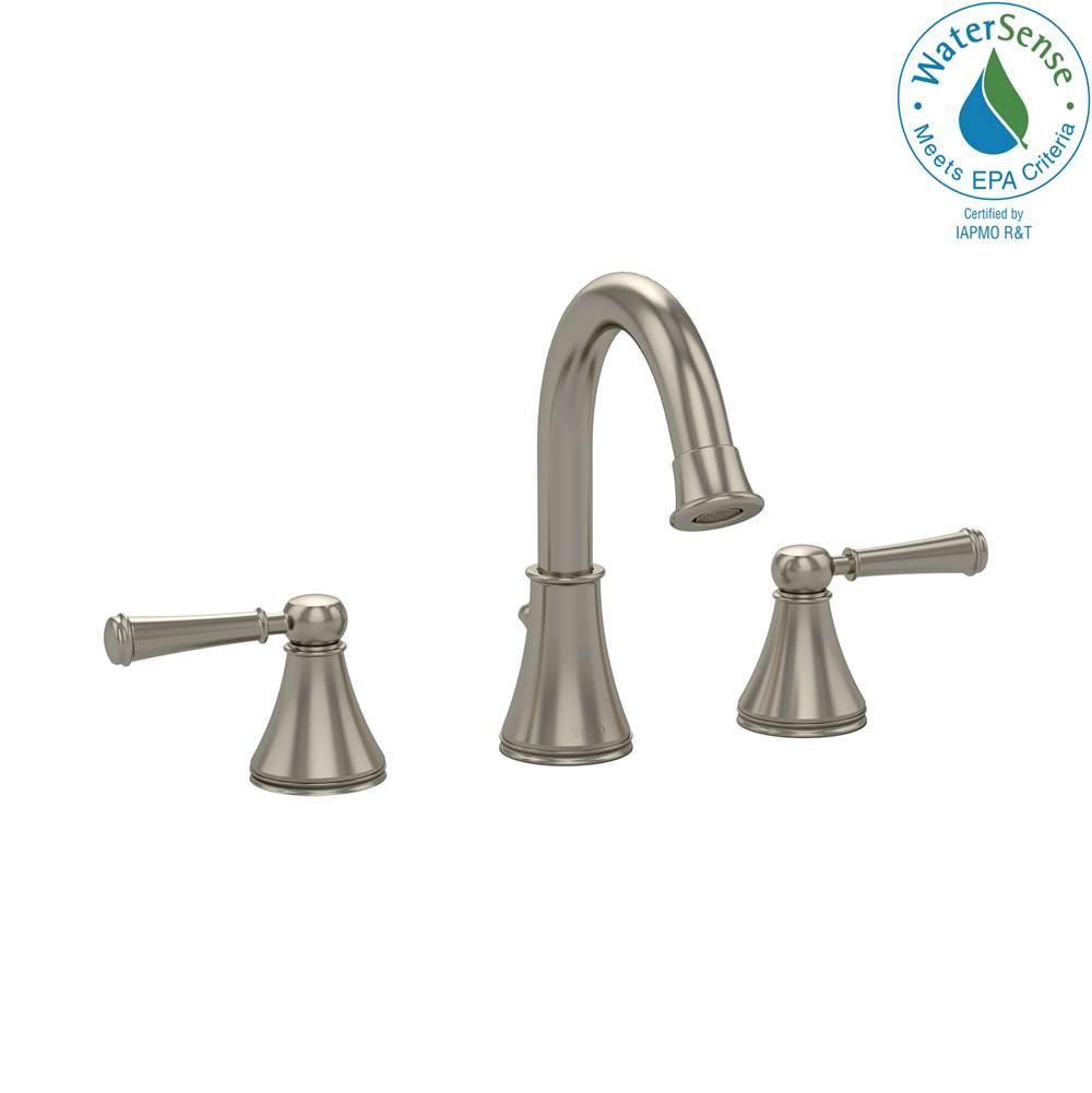 SPS Companies, Inc.TOTOToto® Vivian Alta® Two Handle Widespread 1.5 Gpm Bathroom Sink Faucet, Brushed Nickel