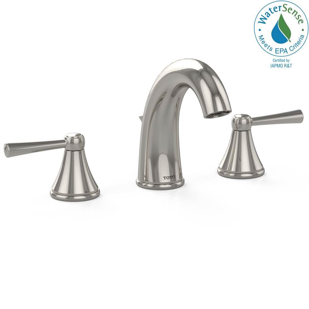 SPS Companies, Inc.TOTOToto® Silas™ Two Handle Widespread 1.5 Gpm Bathroom Sink Faucet, Polished Nickel
