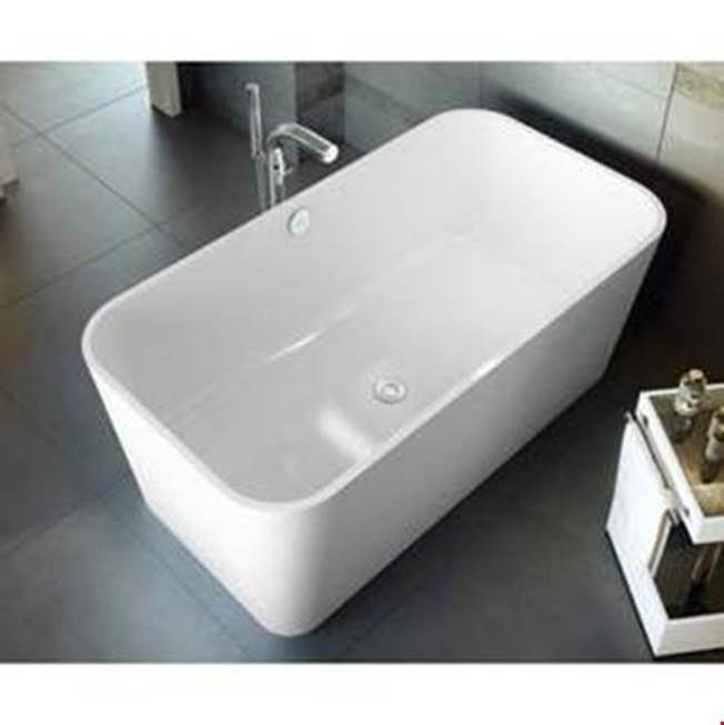 SPS Companies, Inc.Victoria + AlbertEdge 59'' x 32'' Freestanding Soaking Bathtub With Void