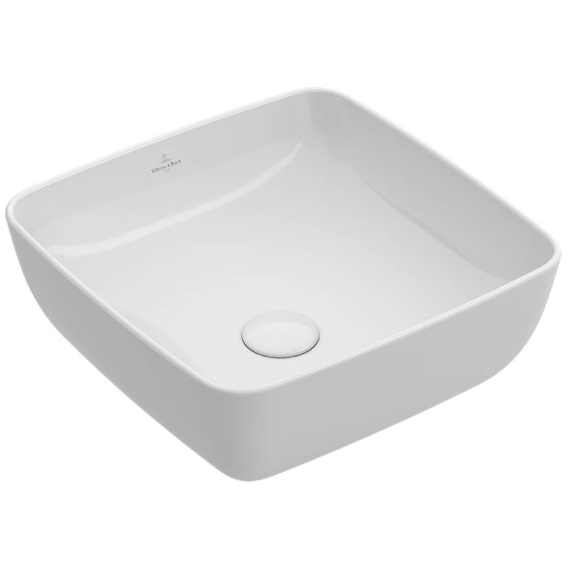 SPS Companies, Inc.Villeroy And BochArtis Surface-mounted washbasin 16 1/8'' x 16 1/8'' (410 x 410 mm)