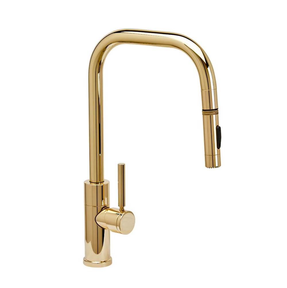 SPS Companies, Inc.WaterstoneWaterstone Fulton Modern PLP Pulldown Faucet - Angled Spout - Toggle Sprayer