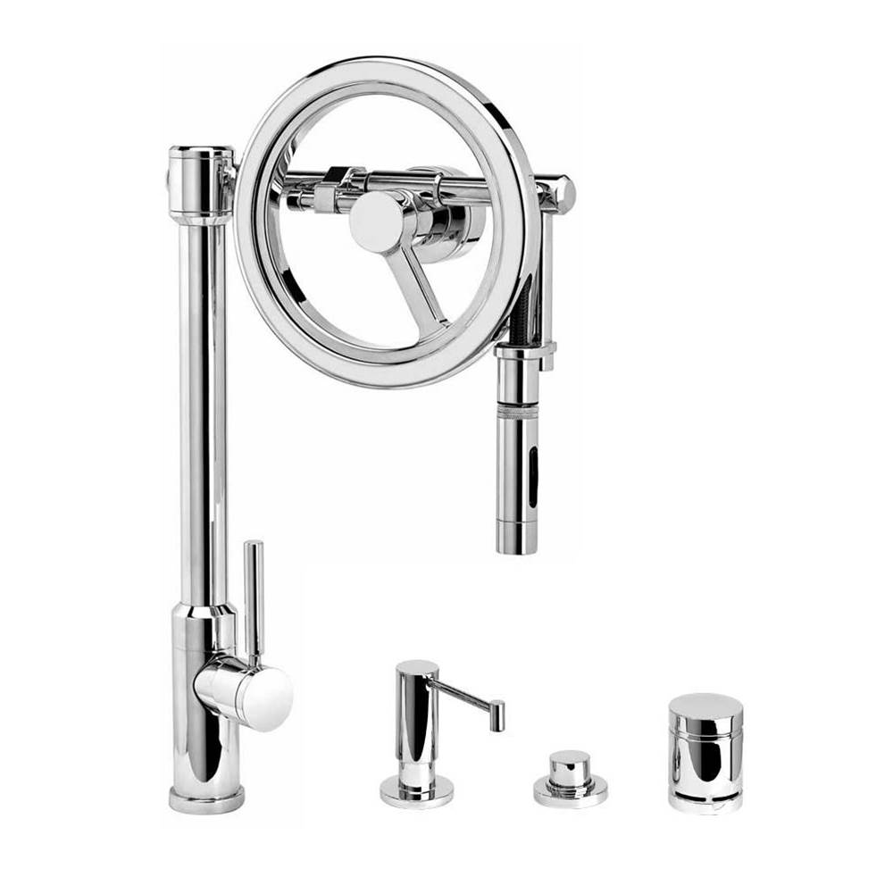 Waterstone Pull Down Faucet Kitchen Faucets item 5125-4-SN