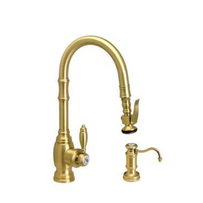 Waterstone Pull Down Bar Faucets Bar Sink Faucets item 5210-2-SG