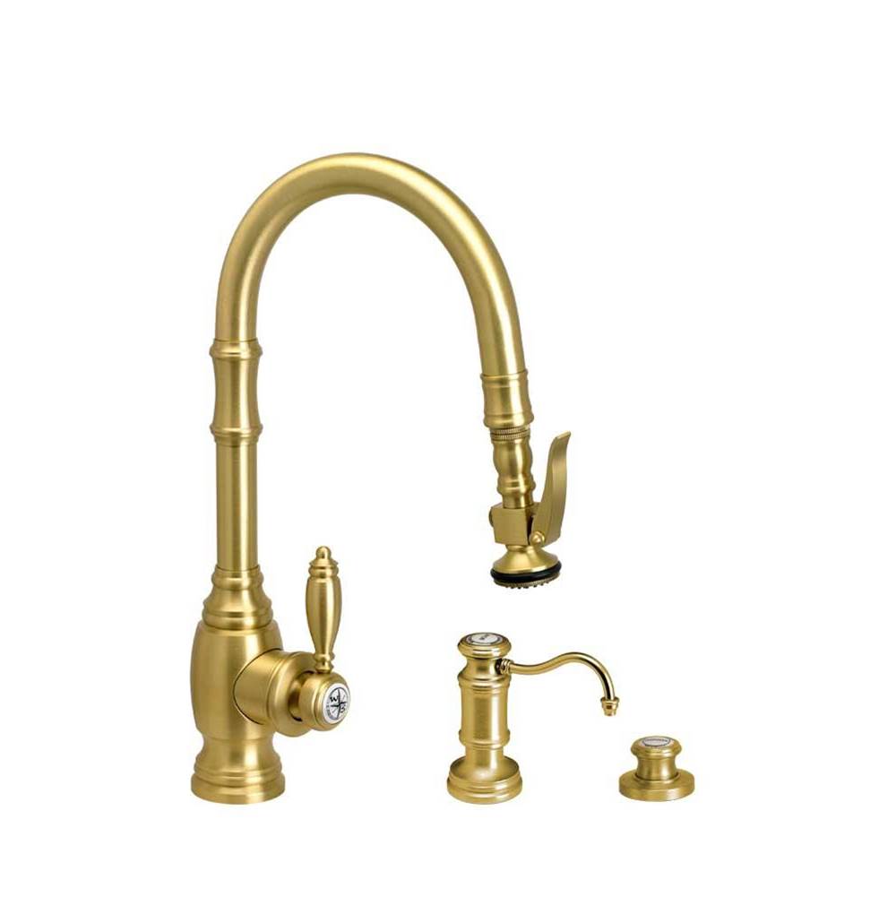 Waterstone Pull Down Bar Faucets Bar Sink Faucets item 5210-3-PN