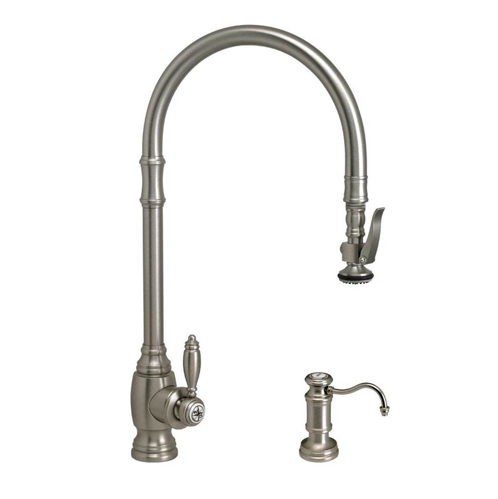 SPS Companies, Inc.WaterstoneWaterstone Traditional Extended Reach PLP Pulldown Faucet - 2pc. Suite