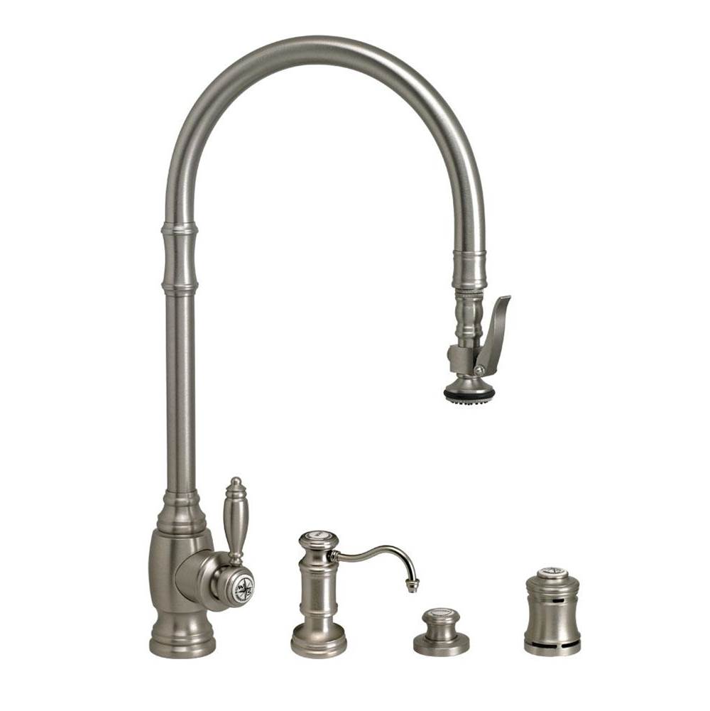 SPS Companies, Inc.WaterstoneWaterstone Traditional Extended Reach PLP Pulldown Faucet - 4pc. Suite
