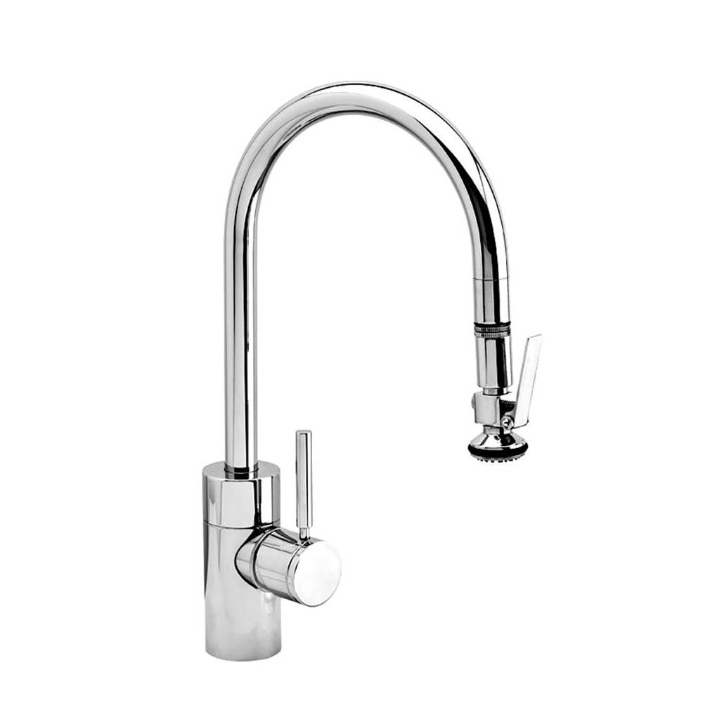 SPS Companies, Inc.WaterstoneWaterstone Contemporary PLP Pulldown Faucet - Lever Sprayer