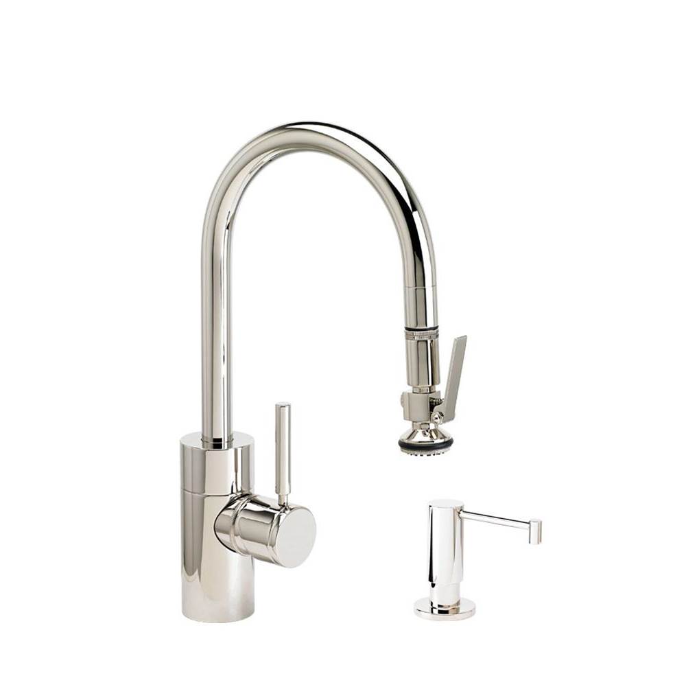 Waterstone Pull Down Bar Faucets Bar Sink Faucets item 5930-2-MAC