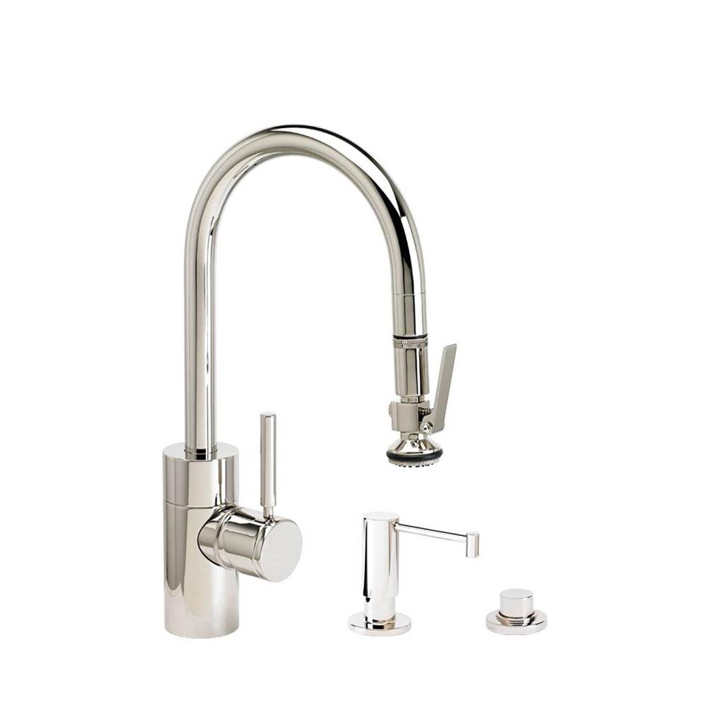 Waterstone Pull Down Bar Faucets Bar Sink Faucets item 5930-3-CLZ