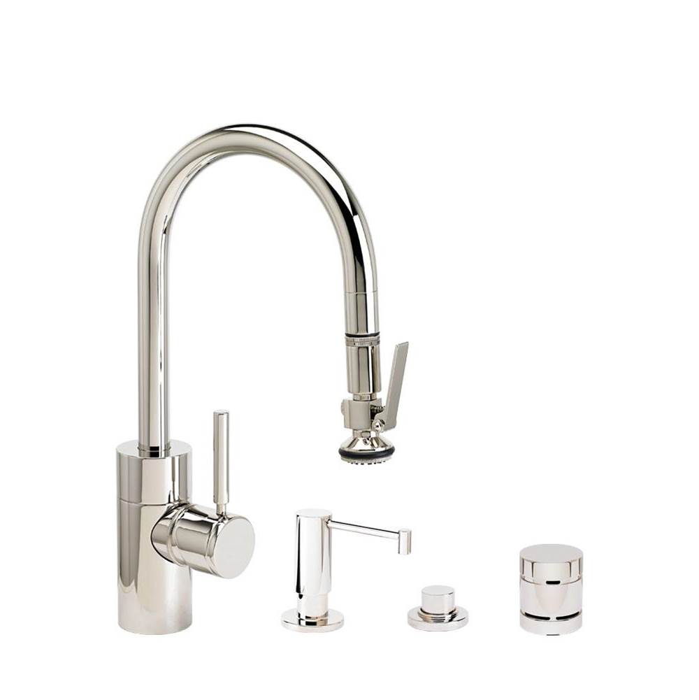 Waterstone Pull Down Bar Faucets Bar Sink Faucets item 5930-4-ABZ