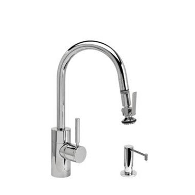 Waterstone Pull Down Bar Faucets Bar Sink Faucets item 5940-2-SN