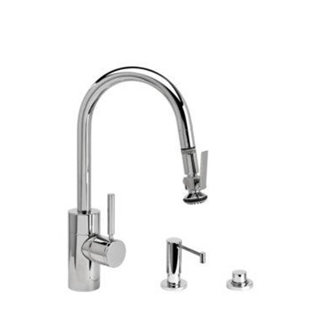 Waterstone Pull Down Bar Faucets Bar Sink Faucets item 5940-3-DAP