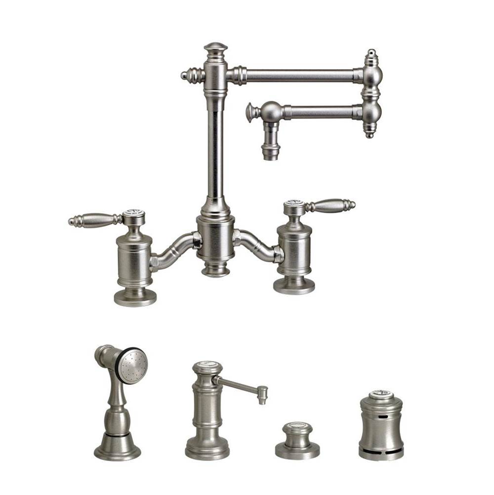 Waterstone Bridge Kitchen Faucets item 6100-12-4-CHB
