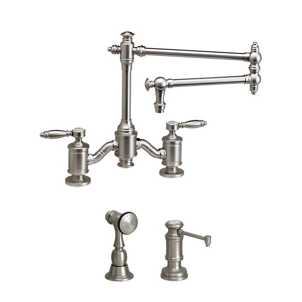 Waterstone Bridge Kitchen Faucets item 6100-18-2-SN