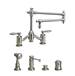 Waterstone - 6100-18-4-MAC - Bridge Kitchen Faucets