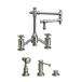 Waterstone - 6150-12-3-SN - Bridge Kitchen Faucets