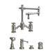 Waterstone - 6150-12-4-DAMB - Bridge Kitchen Faucets