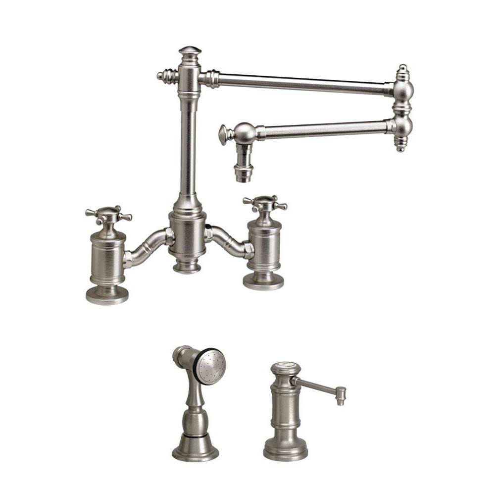 Waterstone Bridge Kitchen Faucets item 6150-18-2-BLN