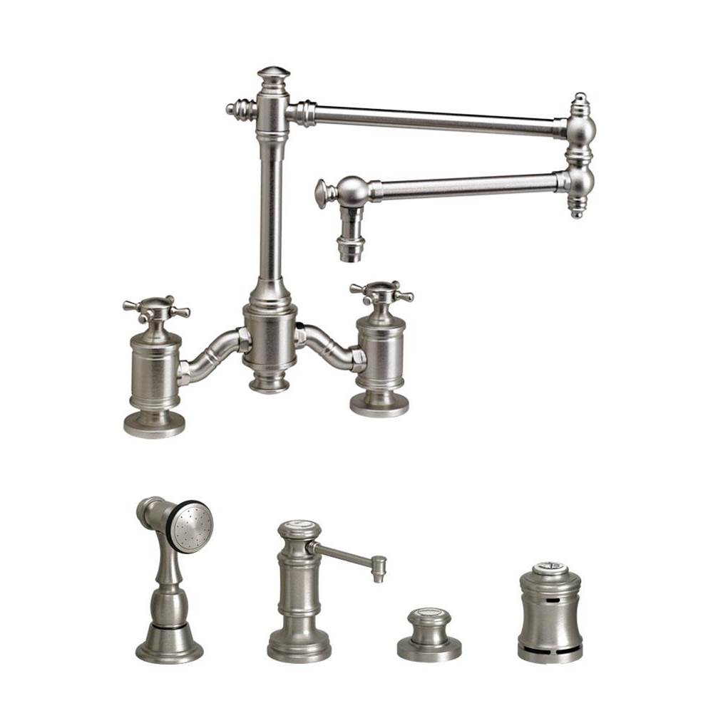 Waterstone Bridge Kitchen Faucets item 6150-18-4-AB