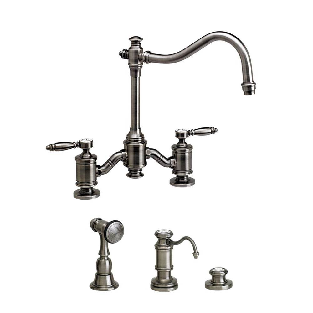 Waterstone Bridge Kitchen Faucets item 6200-3-CHB