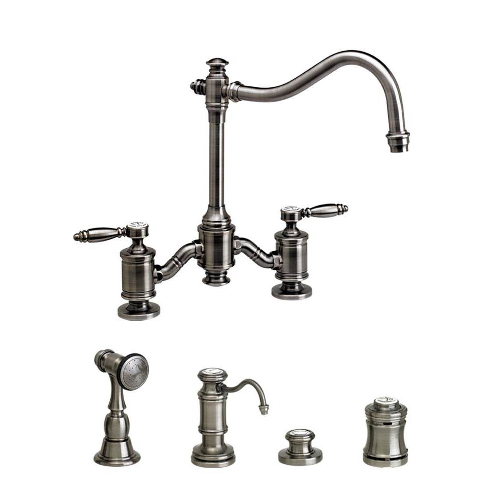 Waterstone Bridge Kitchen Faucets item 6200-4-SG