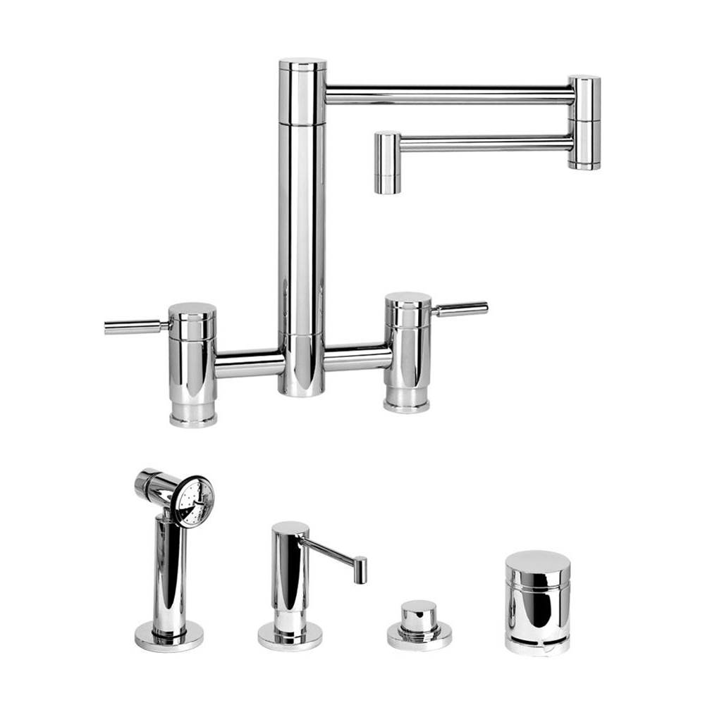 Waterstone Bridge Kitchen Faucets item 7600-18-4-AP
