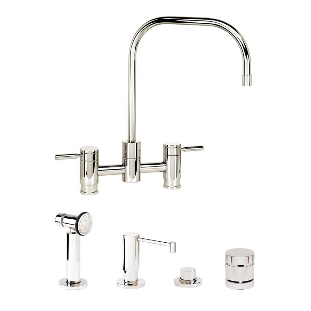 Waterstone Bridge Kitchen Faucets item 7825-4-PN