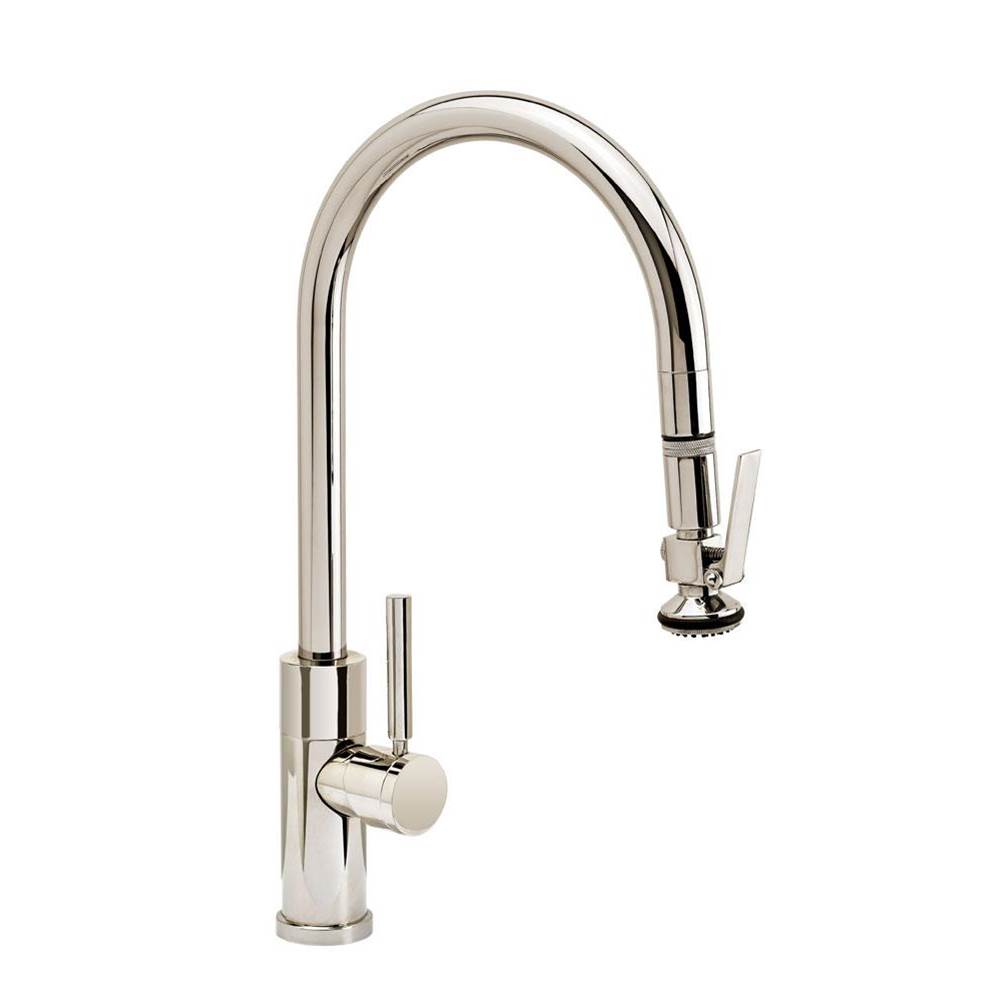 SPS Companies, Inc.WaterstoneWaterstone Modern PLP Pulldown Faucet - Lever Sprayer - Angled Spout