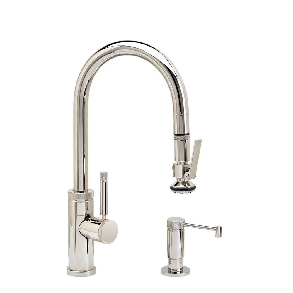 Waterstone Pull Down Bar Faucets Bar Sink Faucets item 9930-2-PB