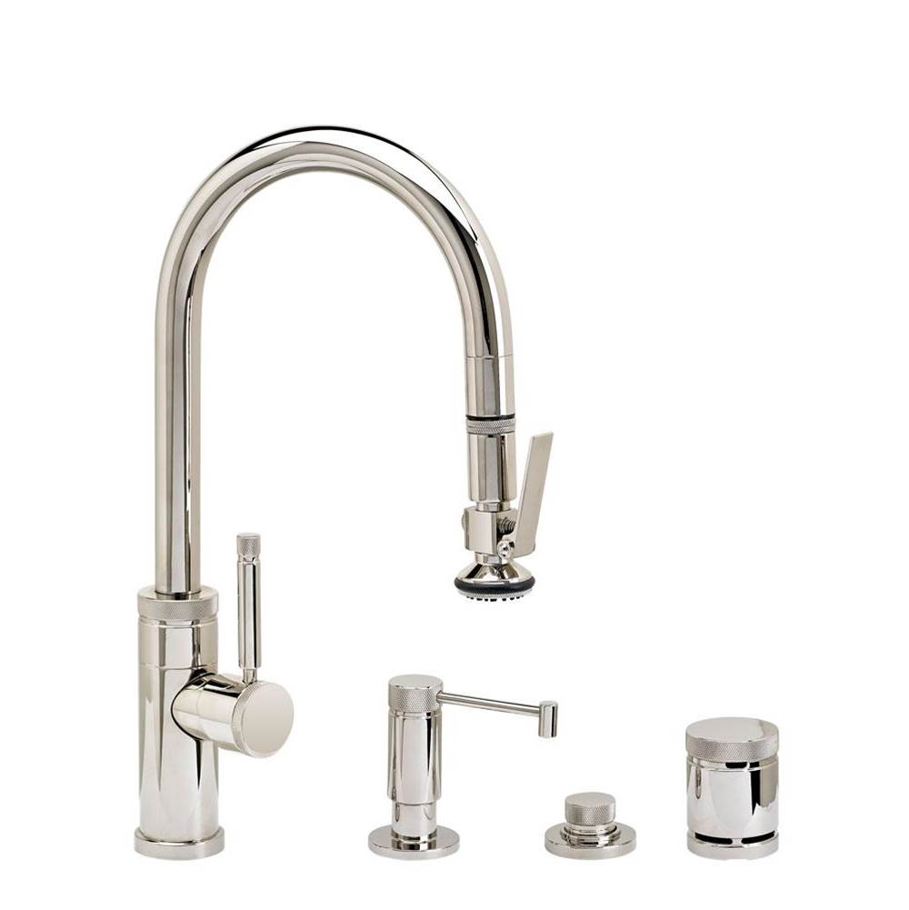 Waterstone Pull Down Bar Faucets Bar Sink Faucets item 9930-4-SN