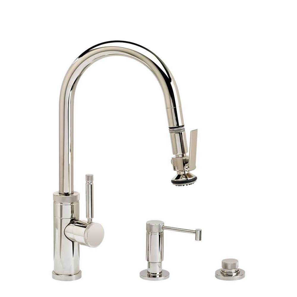 Waterstone Pull Down Bar Faucets Bar Sink Faucets item 9940-3-SC