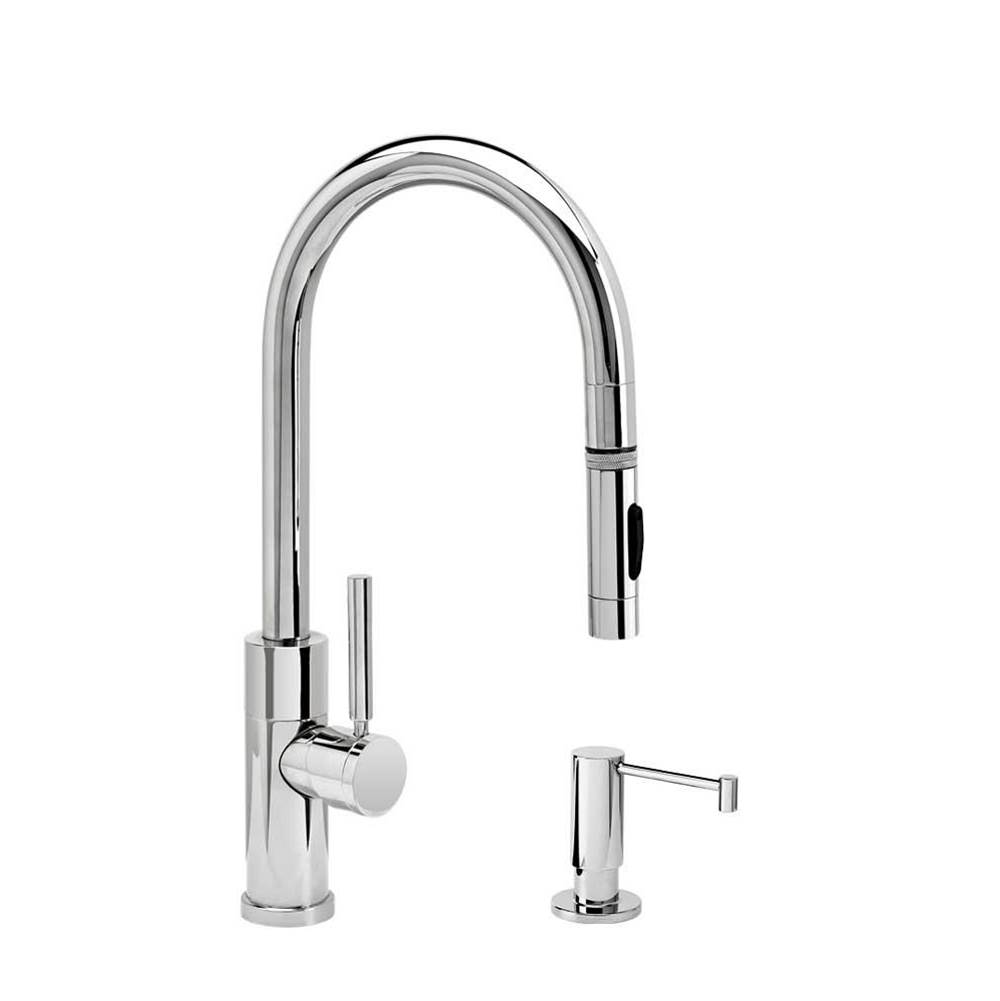 SPS Companies, Inc.WaterstoneWaterstone Modern Prep Size PLP Pulldown Faucet - Toggle Sprayer - 2pc. Suite