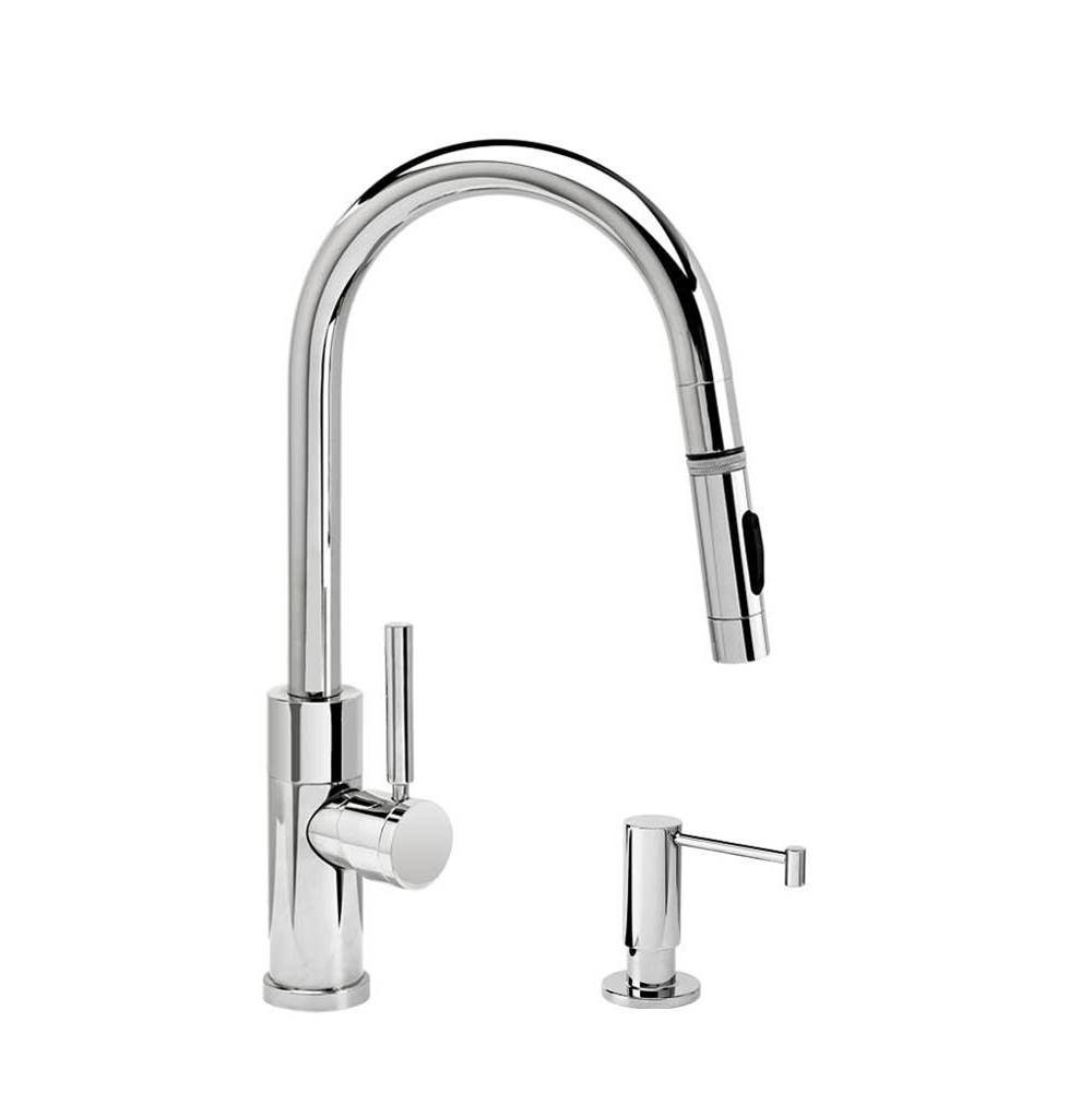 Waterstone Pull Down Bar Faucets Bar Sink Faucets item 9960-2-SS