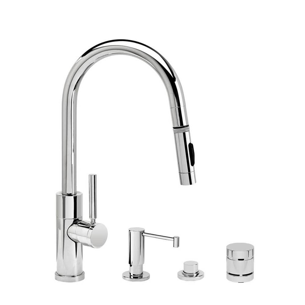 Waterstone Pull Down Bar Faucets Bar Sink Faucets item 9960-4-CLZ