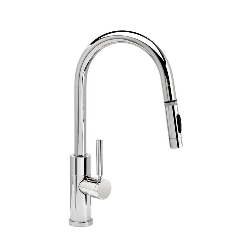 SPS Companies, Inc.WaterstoneWaterstone Modern Prep Size PLP Pulldown Faucet - Toggle Sprayer - Angled Spout