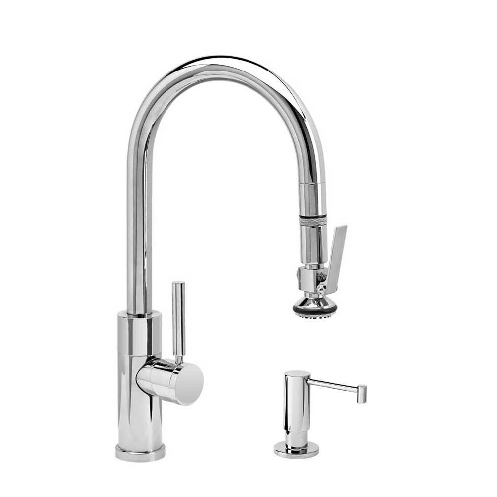 Waterstone Pull Down Bar Faucets Bar Sink Faucets item 9980-2-GR