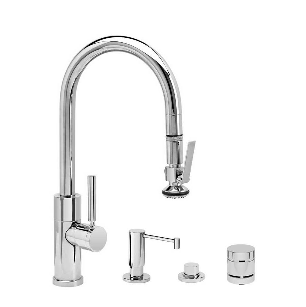 Waterstone Pull Down Bar Faucets Bar Sink Faucets item 9980-4-SC
