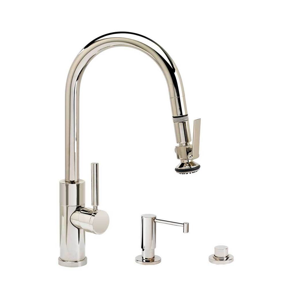 Waterstone Pull Down Bar Faucets Bar Sink Faucets item 9990-3-MAC