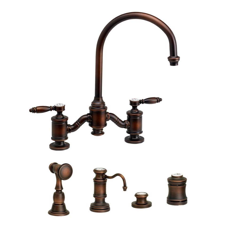 Waterstone Bridge Kitchen Faucets item 6300-4-GR